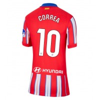 Billiga Atletico Madrid Angel Correa #10 Hemma fotbollskläder Dam 2024-25 Kortärmad